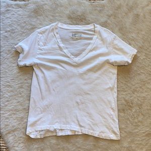 Current/Elliot Distressed v-neck tee